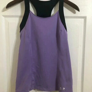 Under Armour workout  top Purple & Black Size Small